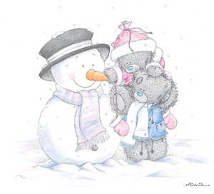 Тедди зима - тедди, дети - оригинал