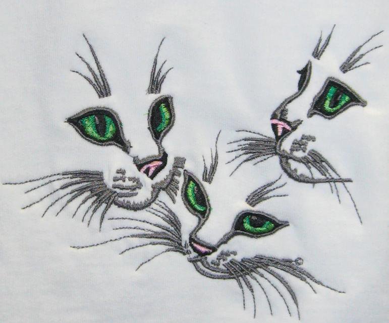 Кошки - коты, животные, живопись - оригинал