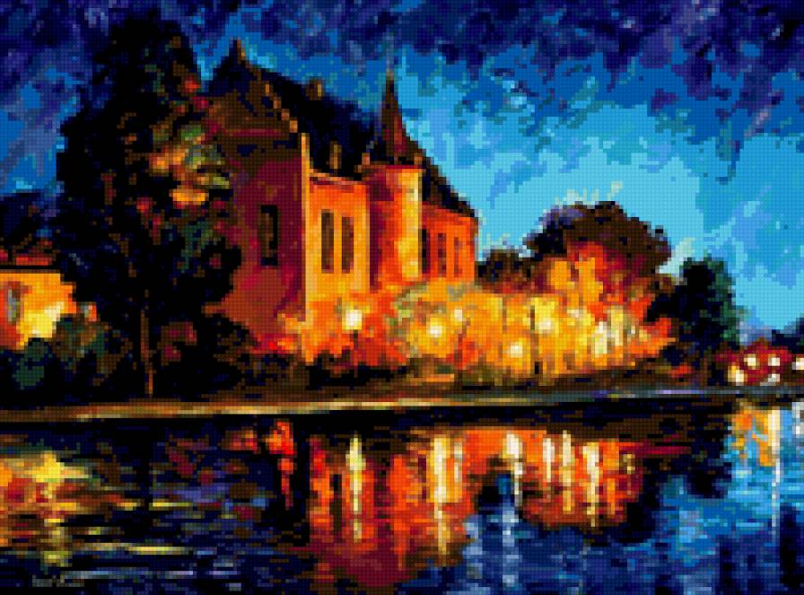 НОЧЬ ГОРОД - ночь город пейзаж - предпросмотр