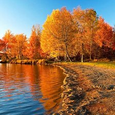 Схема вышивки «осень»