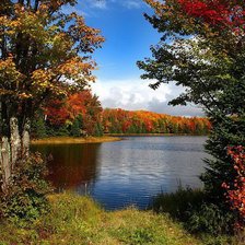 Схема вышивки «осень»
