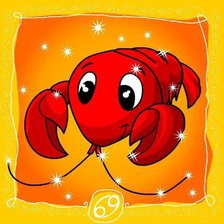 Схема вышивки «рак 1»