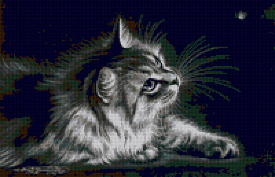 киса - киса, комната кошка - предпросмотр