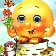 Схема вышивки «колобок»