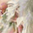 Предпросмотр схемы вышивки «Девочка с голубем.» (№81353)