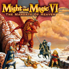 Оригинал схемы вышивки «Might & Magic 6 Logo Screen» (№81542)