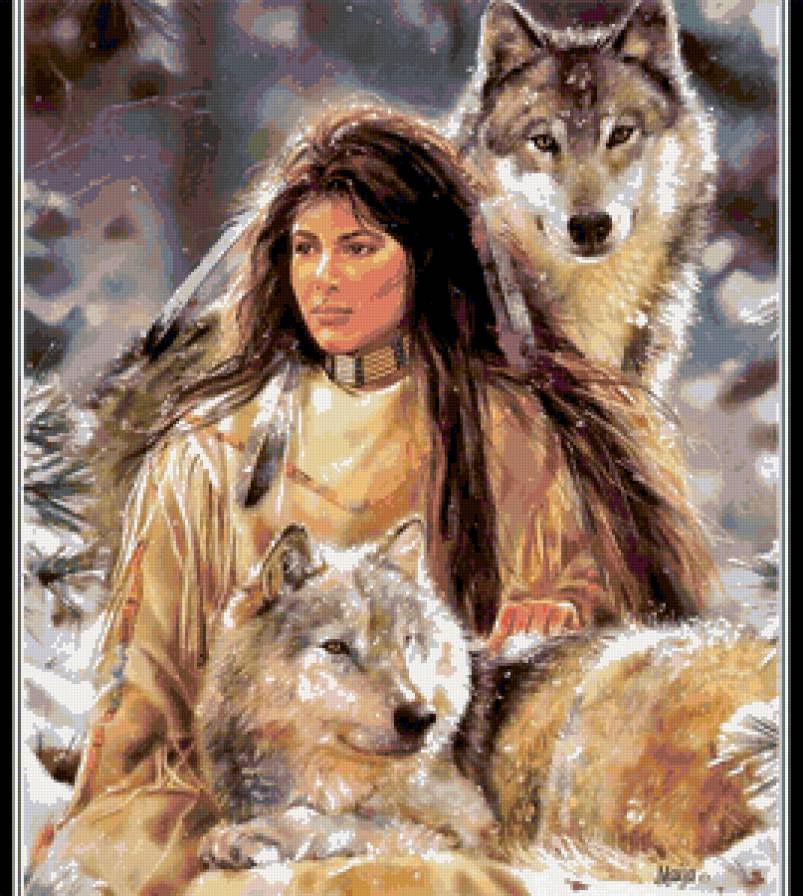 Девушка - девушка - предпросмотр