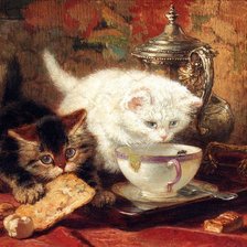 Схема вышивки «Воришки»