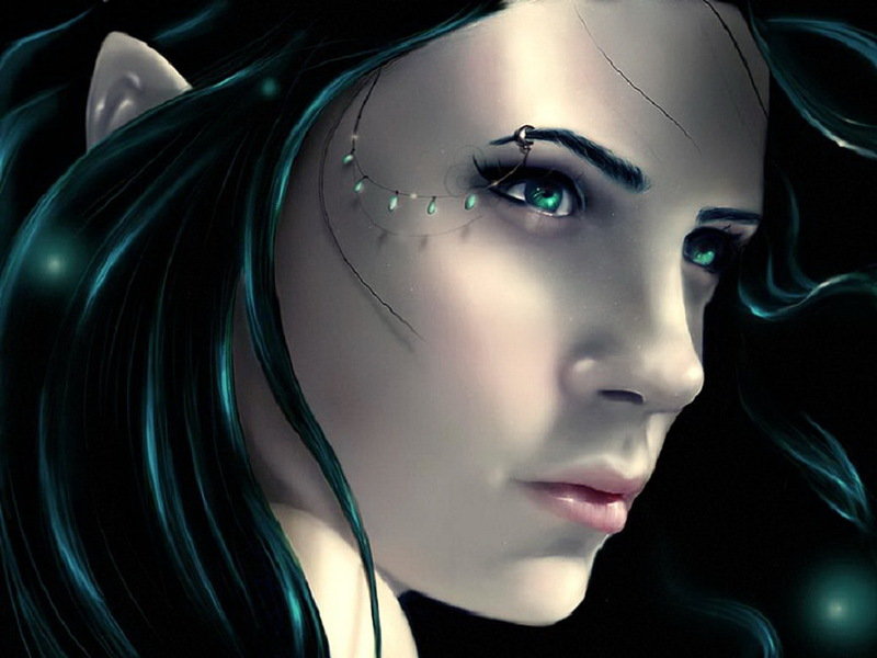 девушка - девушка фэнтези - оригинал