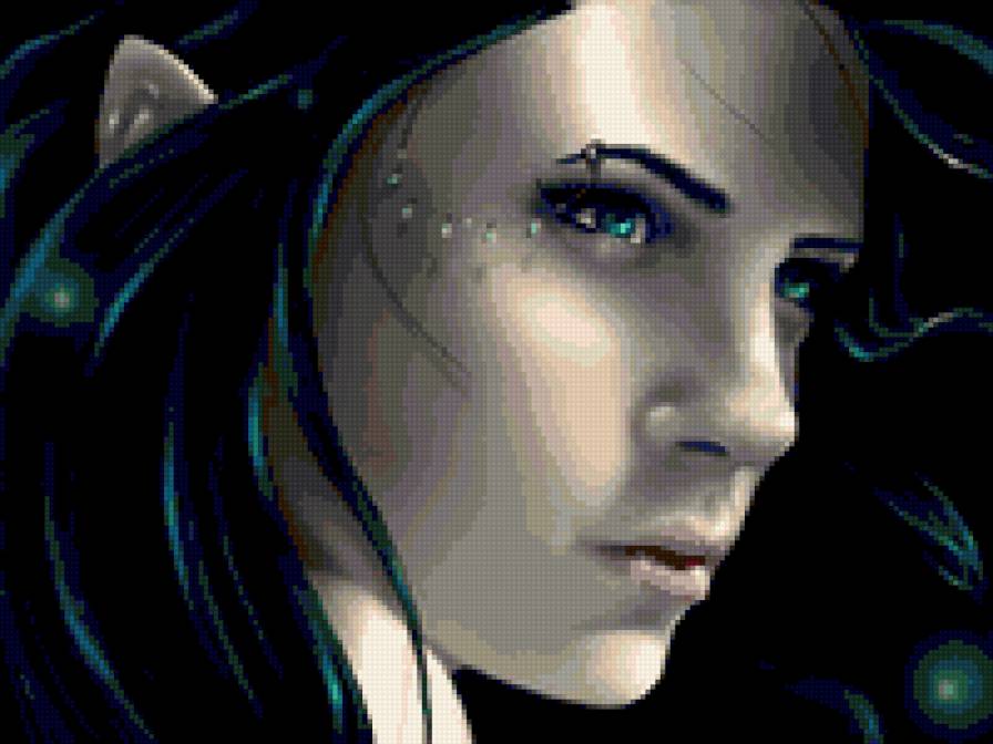 девушка - девушка фэнтези - предпросмотр