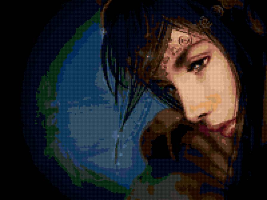 девушка - девушка фэнтези - предпросмотр