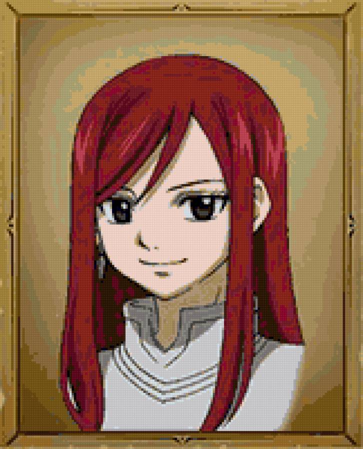 Эльза Скарлетт - девушка, аниме персонаж. - предпросмотр