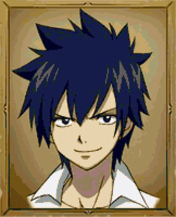 Грей Фулбастер - аниме персонаж, парень - предпросмотр