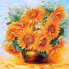 Букет подсонухов