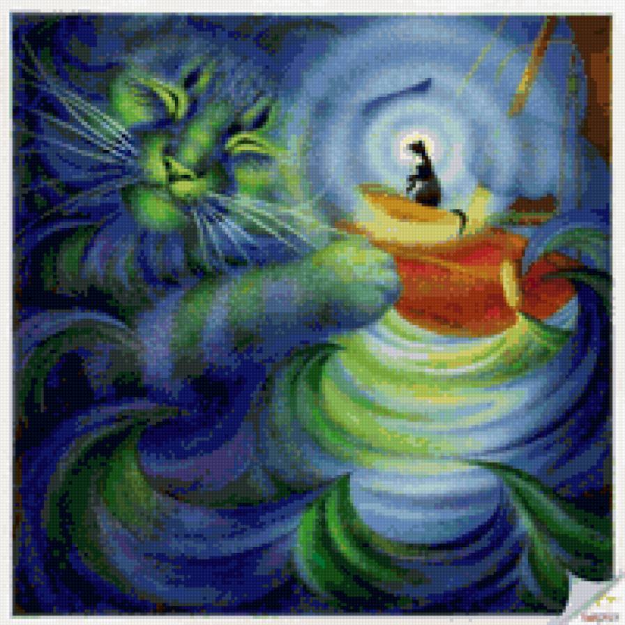 лунный кот - предпросмотр