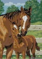 Схема вышивки «Материнская любовь 2»