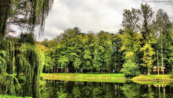 Мой Ивано-Франковск - пейзаж, город, парк - оригинал