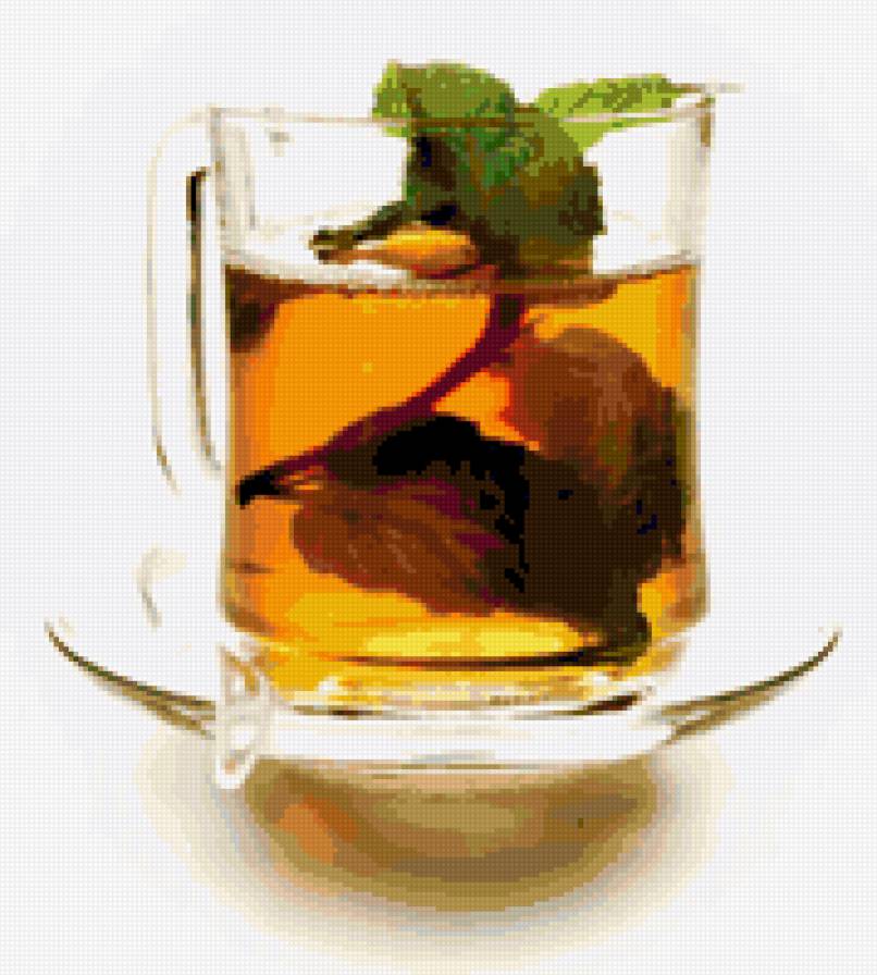 tea with mint - cup, tea - предпросмотр