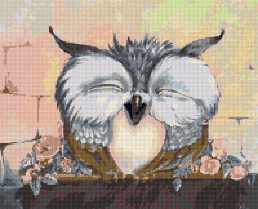 Совушка хохотушка - сова, совы, совушка - предпросмотр