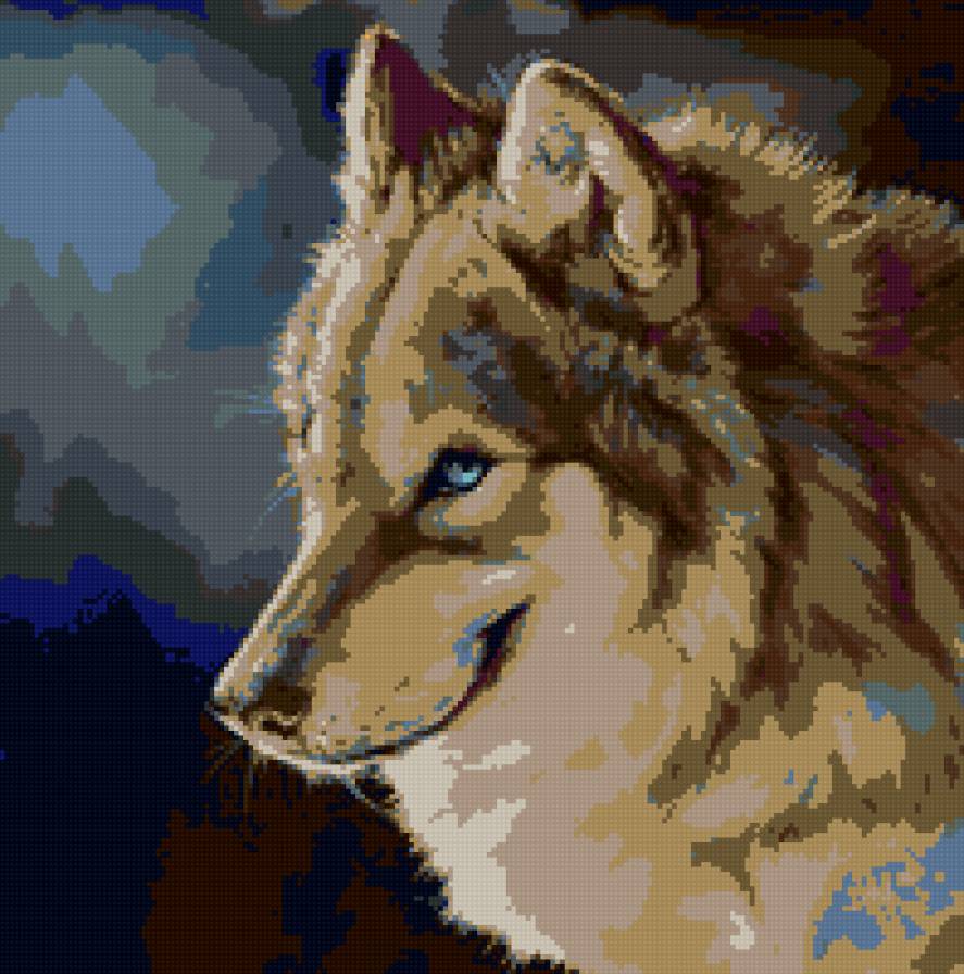 Хитрый - волчонок, волки, волчица, волчата, волк - предпросмотр