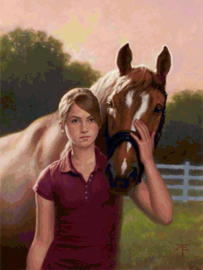 Лучший друг - живопись, tristan elwell - предпросмотр