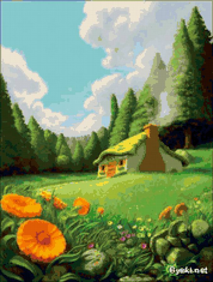 Домик - картинки детям - предпросмотр