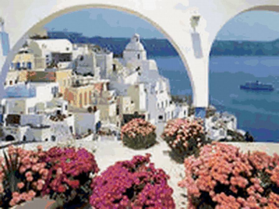 Санторини 2 - пейзаж - предпросмотр