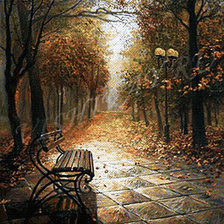 Схема вышивки «осень»