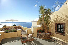 санторини - пейзаж - оригинал