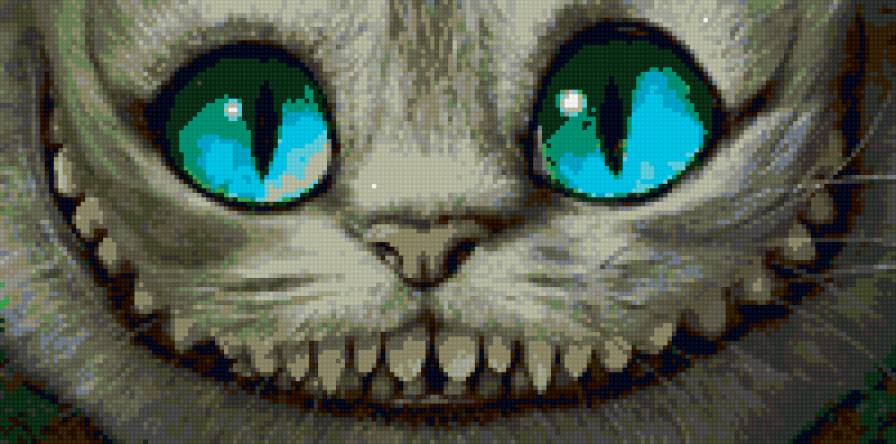 Улыбка Чешира - чешир, чеширский кот, кот - предпросмотр