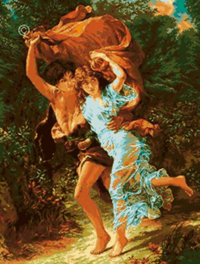 Зов любви - живопись, картина - предпросмотр