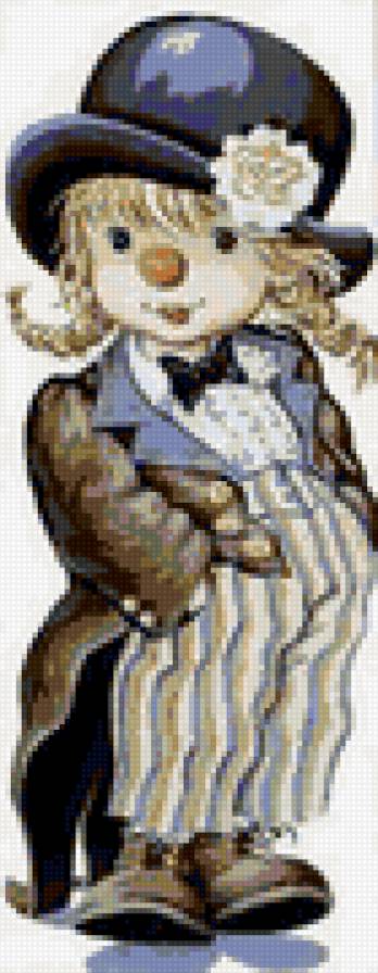 Серия Гавроши  Клоун - дети - предпросмотр