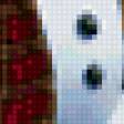 Предпросмотр схемы вышивки «снеговик 2» (№83986)