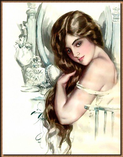 Серия "Портрет" - девушка - оригинал