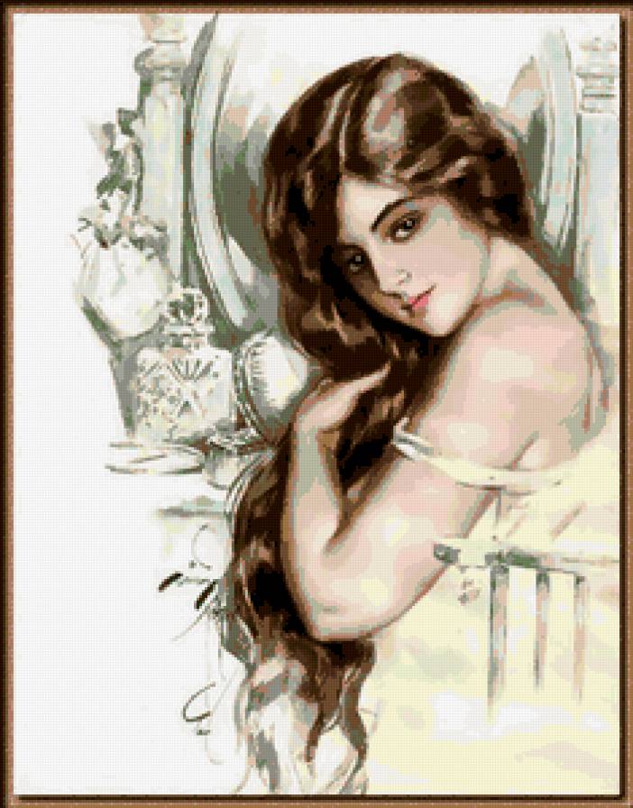 Серия "Портрет" - девушка - предпросмотр