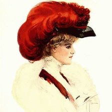 Схема вышивки «Серия "Портрет"»