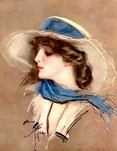 Серия "Портрет" - девушка - оригинал