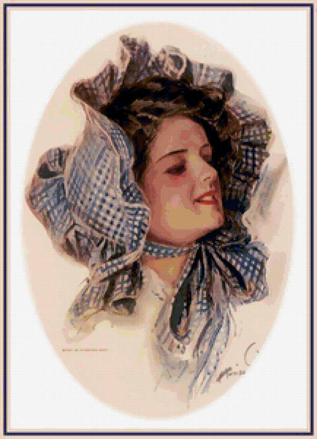 Серия "Портрет" - девушка - предпросмотр