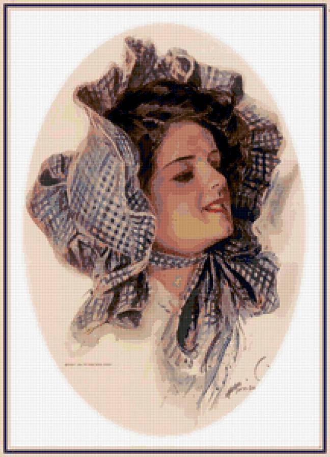 Серия "Портрет" - девушка - предпросмотр