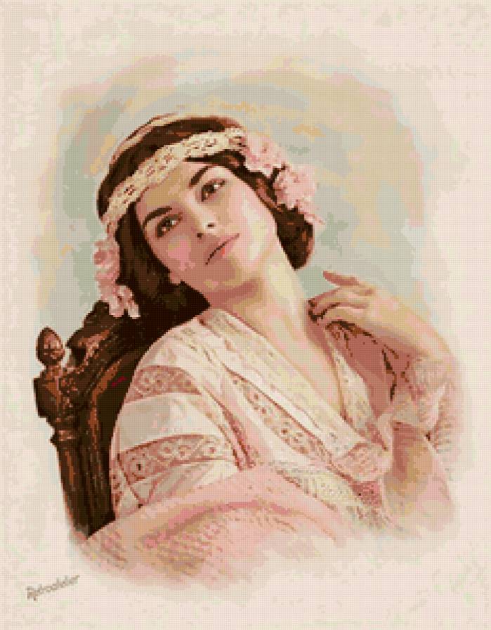 Серия "Портрет" - девушка - предпросмотр