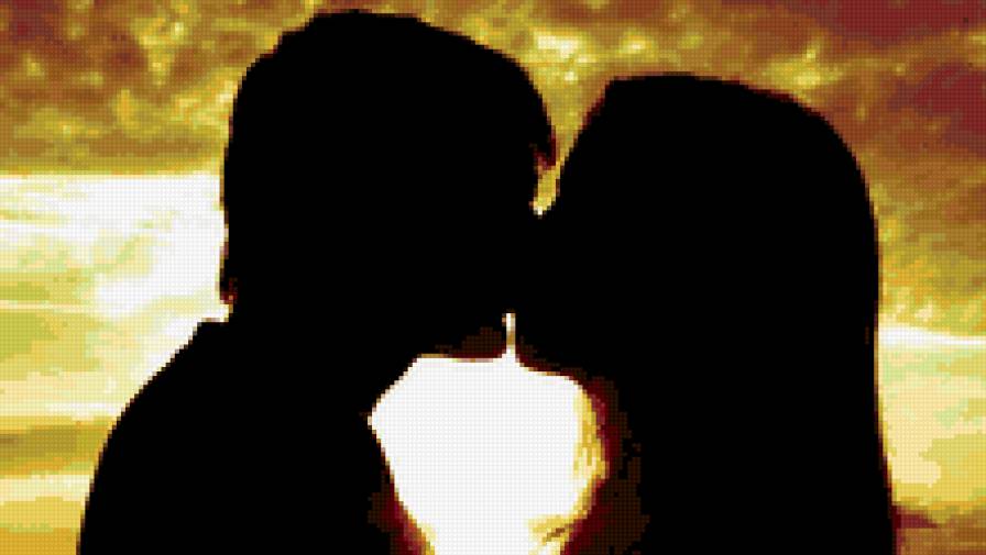 Поцелуй - любовь, люди - предпросмотр