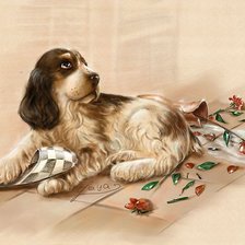 Схема вышивки «заждался»