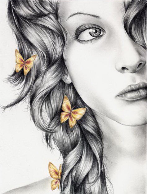 Девушка с косой - оригинал