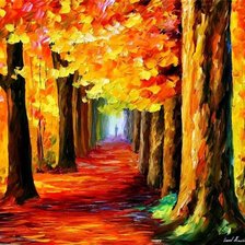 Схема вышивки «осень»