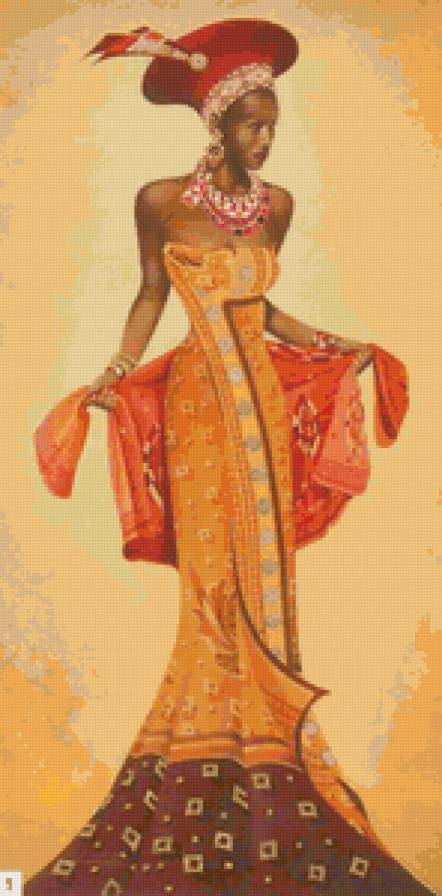 002 - африка, женщина - предпросмотр