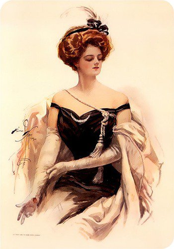 Серия "Портрет" - девушка - оригинал