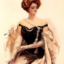 Схема вышивки «Серия "Портрет"»