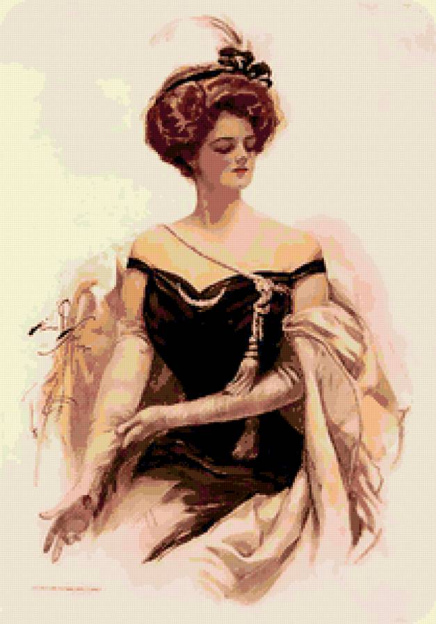 Серия "Портрет" - девушка - предпросмотр