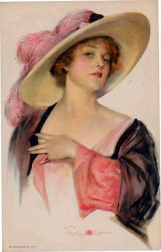 Серия "Портрет" - девушка - оригинал