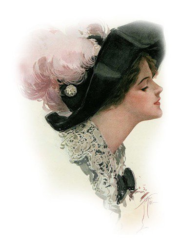 Серия "Портрет" - девушка - оригинал